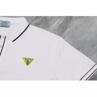 Cheap Prada T-Shirts Short Sleeved For Men #1321659 Replica Wholesale [$45.00 USD] [ITEM#1321659] on Replica Prada T-Shirts