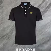 Cheap Prada T-Shirts Short Sleeved For Men #1321661 Replica Wholesale [$45.00 USD] [ITEM#1321661] on Replica Prada T-Shirts