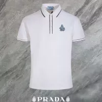 Cheap Prada T-Shirts Short Sleeved For Men #1321662 Replica Wholesale [$45.00 USD] [ITEM#1321662] on Replica Prada T-Shirts