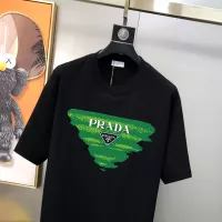 Cheap Prada T-Shirts Short Sleeved For Men #1321841 Replica Wholesale [$40.00 USD] [ITEM#1321841] on Replica Prada T-Shirts