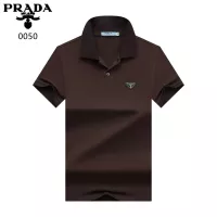 Cheap Prada T-Shirts Short Sleeved For Men #1321907 Replica Wholesale [$32.00 USD] [ITEM#1321907] on Replica Prada T-Shirts