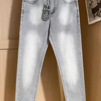 Cheap Chrome Hearts Jeans For Men #1321983 Replica Wholesale [$48.00 USD] [ITEM#1321983] on Replica Chrome Hearts Jeans