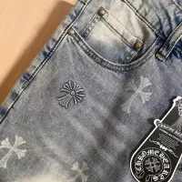 Cheap Chrome Hearts Jeans For Men #1321987 Replica Wholesale [$48.00 USD] [ITEM#1321987] on Replica Chrome Hearts Jeans