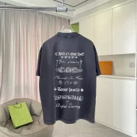 Cheap Chrome Hearts T-Shirts Short Sleeved For Unisex #1322203 Replica Wholesale [$45.00 USD] [ITEM#1322203] on Replica Chrome Hearts T-Shirts