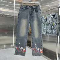 Cheap Louis Vuitton LV Jeans For Men #1322237 Replica Wholesale [$64.00 USD] [ITEM#1322237] on Replica Louis Vuitton LV Jeans