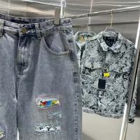 Cheap Louis Vuitton LV Jeans For Men #1322248 Replica Wholesale [$64.00 USD] [ITEM#1322248] on Replica Louis Vuitton LV Jeans