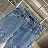 Cheap Louis Vuitton LV Jeans For Men #1322254 Replica Wholesale [$64.00 USD] [ITEM#1322254] on Replica Louis Vuitton LV Jeans