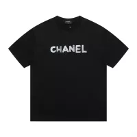 Cheap Chanel T-Shirts Short Sleeved For Unisex #1322309 Replica Wholesale [$38.00 USD] [ITEM#1322309] on Replica Chanel T-Shirts