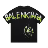 Cheap Balenciaga T-Shirts Short Sleeved For Unisex #1322348 Replica Wholesale [$38.00 USD] [ITEM#1322348] on Replica Balenciaga T-Shirts