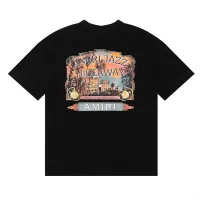 Cheap Amiri T-Shirts Short Sleeved For Unisex #1322707 Replica Wholesale [$29.00 USD] [ITEM#1322707] on Replica Amiri T-Shirts