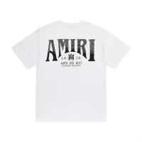 Cheap Amiri T-Shirts Short Sleeved For Unisex #1322728 Replica Wholesale [$38.00 USD] [ITEM#1322728] on Replica Amiri T-Shirts
