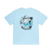 Cheap Amiri T-Shirts Short Sleeved For Unisex #1322734 Replica Wholesale [$38.00 USD] [ITEM#1322734] on Replica Amiri T-Shirts