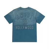 Cheap Amiri T-Shirts Short Sleeved For Unisex #1322738 Replica Wholesale [$39.00 USD] [ITEM#1322738] on Replica Amiri T-Shirts