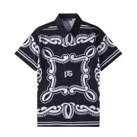 Cheap Dolce &amp; Gabbana D&amp;G Shirts Short Sleeved For Men #1322747 Replica Wholesale [$32.00 USD] [ITEM#1322747] on Replica Dolce &amp; Gabbana D&amp;G Shirts