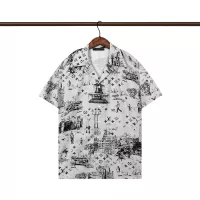 Cheap Louis Vuitton LV Shirts Short Sleeved For Men #1322754 Replica Wholesale [$32.00 USD] [ITEM#1322754] on Replica Louis Vuitton LV Shirts
