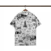 Cheap Louis Vuitton LV Shirts Short Sleeved For Men #1322754 Replica Wholesale [$32.00 USD] [ITEM#1322754] on Replica Louis Vuitton LV Shirts