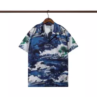 Cheap Louis Vuitton LV Shirts Short Sleeved For Men #1322758 Replica Wholesale [$32.00 USD] [ITEM#1322758] on Replica Louis Vuitton LV Shirts