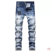Cheap Amiri Jeans For Men #1322873 Replica Wholesale [$48.00 USD] [ITEM#1322873] on Replica Amiri Jeans