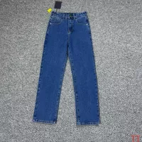 Cheap Louis Vuitton LV Jeans For Men #1322964 Replica Wholesale [$60.00 USD] [ITEM#1322964] on Replica Louis Vuitton LV Jeans