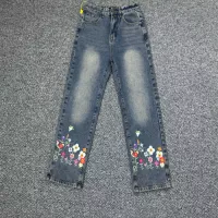 Cheap Louis Vuitton LV Jeans For Men #1322967 Replica Wholesale [$60.00 USD] [ITEM#1322967] on Replica Louis Vuitton LV Jeans