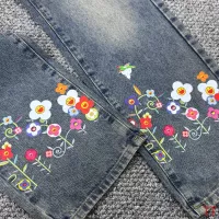 Cheap Louis Vuitton LV Jeans For Men #1322967 Replica Wholesale [$60.00 USD] [ITEM#1322967] on Replica Louis Vuitton LV Jeans