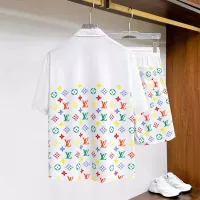 Cheap Louis Vuitton LV Tracksuits Short Sleeved For Men #1322991 Replica Wholesale [$76.00 USD] [ITEM#1322991] on Replica Louis Vuitton LV Tracksuits