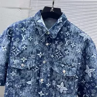 Cheap Louis Vuitton LV Tracksuits Short Sleeved For Men #1322996 Replica Wholesale [$82.00 USD] [ITEM#1322996] on Replica Louis Vuitton LV Tracksuits