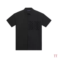 Cheap Louis Vuitton LV Shirts Short Sleeved For Men #1323160 Replica Wholesale [$39.00 USD] [ITEM#1323160] on Replica Louis Vuitton LV Shirts