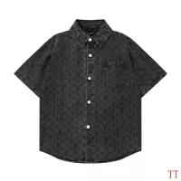 Cheap Louis Vuitton LV Shirts Short Sleeved For Unisex #1323162 Replica Wholesale [$64.00 USD] [ITEM#1323162] on Replica Louis Vuitton LV Shirts