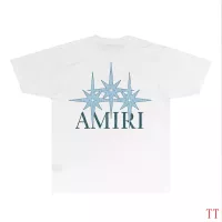Cheap Amiri T-Shirts Short Sleeved For Unisex #1323191 Replica Wholesale [$32.00 USD] [ITEM#1323191] on Replica Amiri T-Shirts