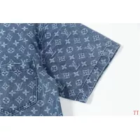 Cheap Louis Vuitton LV Shirts Short Sleeved For Unisex #1323313 Replica Wholesale [$64.00 USD] [ITEM#1323313] on Replica Louis Vuitton LV Shirts