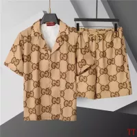 Cheap Gucci Tracksuits Short Sleeved For Men #1323346 Replica Wholesale [$60.00 USD] [ITEM#1323346] on Replica Gucci Tracksuits