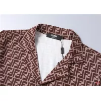 Cheap Fendi Tracksuits Short Sleeved For Men #1323348 Replica Wholesale [$60.00 USD] [ITEM#1323348] on Replica Fendi Tracksuits
