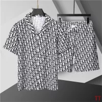 Cheap Christian Dior Tracksuits Short Sleeved For Men #1323349 Replica Wholesale [$60.00 USD] [ITEM#1323349] on Replica Christian Dior Tracksuits