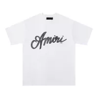 Cheap Amiri T-Shirts Short Sleeved For Unisex #1323357 Replica Wholesale [$32.00 USD] [ITEM#1323357] on Replica Amiri T-Shirts