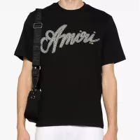 Cheap Amiri T-Shirts Short Sleeved For Unisex #1323359 Replica Wholesale [$32.00 USD] [ITEM#1323359] on Replica Amiri T-Shirts