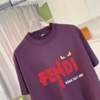 Cheap Fendi T-Shirts Short Sleeved For Unisex #1323399 Replica Wholesale [$42.00 USD] [ITEM#1323399] on Replica Fendi T-Shirts