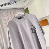 Cheap Chrome Hearts T-Shirts Short Sleeved For Unisex #1323522 Replica Wholesale [$45.00 USD] [ITEM#1323522] on Replica Chrome Hearts T-Shirts