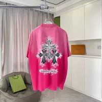 Cheap Chrome Hearts T-Shirts Short Sleeved For Unisex #1323528 Replica Wholesale [$45.00 USD] [ITEM#1323528] on Replica Chrome Hearts T-Shirts