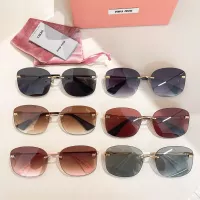 Cheap MIU MIU AAA Quality Sunglasses #1323609 Replica Wholesale [$60.00 USD] [ITEM#1323609] on Replica MIU MIU AAA Sunglasses