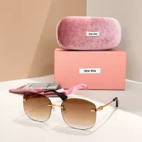 Cheap MIU MIU AAA Quality Sunglasses #1323610 Replica Wholesale [$60.00 USD] [ITEM#1323610] on Replica MIU MIU AAA Sunglasses