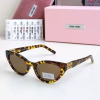 Cheap MIU MIU AAA Quality Sunglasses #1323615 Replica Wholesale [$60.00 USD] [ITEM#1323615] on Replica MIU MIU AAA Sunglasses