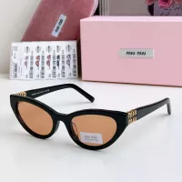 Cheap MIU MIU AAA Quality Sunglasses #1323616 Replica Wholesale [$60.00 USD] [ITEM#1323616] on Replica MIU MIU AAA Sunglasses
