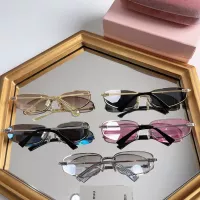 Cheap MIU MIU AAA Quality Sunglasses #1323620 Replica Wholesale [$60.00 USD] [ITEM#1323620] on Replica MIU MIU AAA Sunglasses