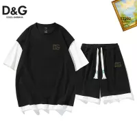 Cheap Dolce &amp; Gabbana D&amp;G Tracksuits Short Sleeved For Men #1323653 Replica Wholesale [$48.00 USD] [ITEM#1323653] on Replica Dolce &amp; Gabbana D&amp;G Tracksuits