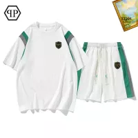 Cheap Philipp Plein PP Tracksuits Short Sleeved For Men #1323654 Replica Wholesale [$48.00 USD] [ITEM#1323654] on Replica Philipp Plein PP Tracksuits
