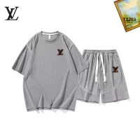 Cheap Louis Vuitton LV Tracksuits Short Sleeved For Men #1323657 Replica Wholesale [$48.00 USD] [ITEM#1323657] on Replica Louis Vuitton LV Tracksuits