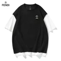 Cheap Fendi Tracksuits Short Sleeved For Men #1323662 Replica Wholesale [$48.00 USD] [ITEM#1323662] on Replica Fendi Tracksuits
