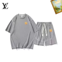 Cheap Louis Vuitton LV Tracksuits Short Sleeved For Men #1323668 Replica Wholesale [$48.00 USD] [ITEM#1323668] on Replica Louis Vuitton LV Tracksuits