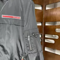Cheap Prada Jackets Long Sleeved For Men #1323706 Replica Wholesale [$98.00 USD] [ITEM#1323706] on Replica Prada Jackets
